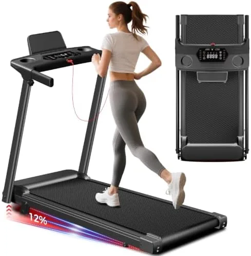 Foldable Home Treadmill Review: A Compact Walking Pad with 12 Percent Incline