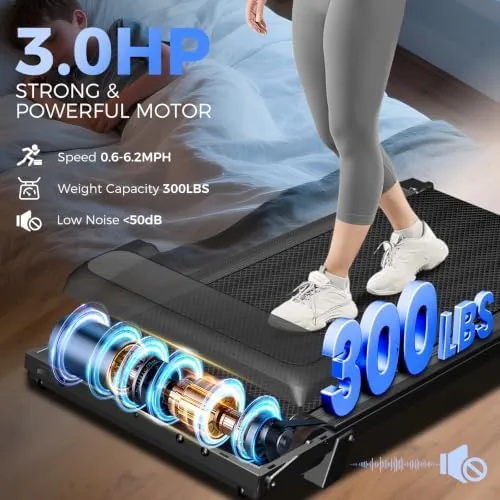 treadmill folded upright for storage