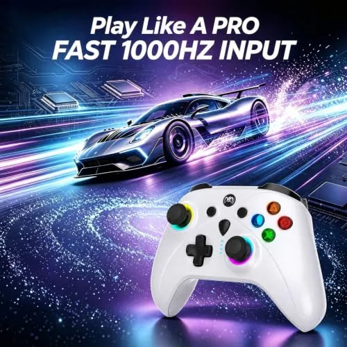 The Replacement for Luna Controller on Fire TV, No-Drift TMR Stick,RGB compared in context