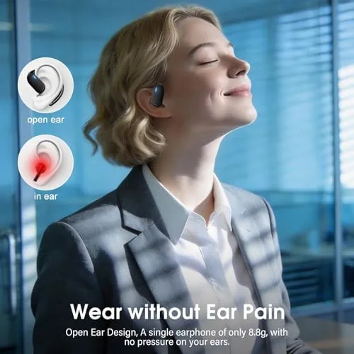 Testing the Open Ear Earbuds, Spatial Audio Wireless Earbuds with Smart Digital over two weeks