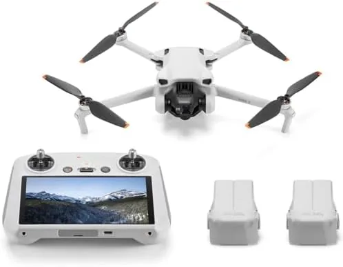 Close look at the DJI Mini 3 Fly More Combo with RC Remote 4K build quality