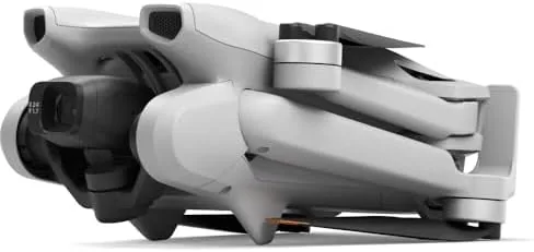 Detail shot of the DJI Mini 3 Fly More Combo with RC Remote 4K features