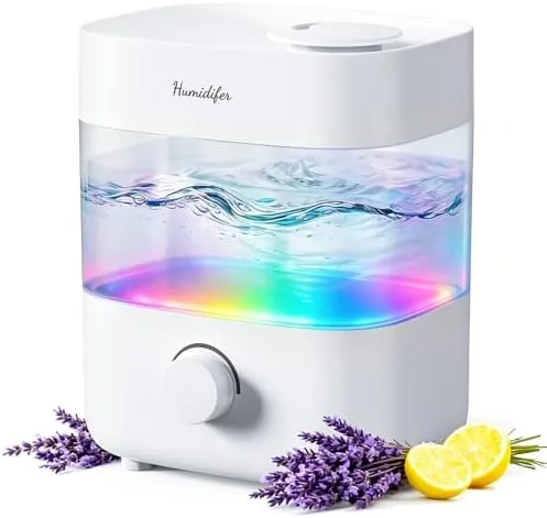 Humidifiers for Bedroom, 2L Top Fill Cool Mist Humidifier, 20dB Quiet ﻿ | 2L Review: Tested and Rated