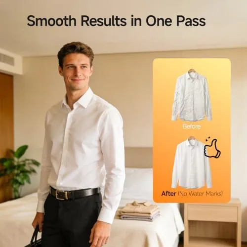 Testing the FEPPO Iron Vacuum Steamer for Clothes,Handheld Garment Steamer with Suction over two weeks