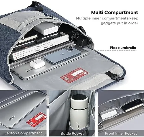 Another view of the 17 Inch Messenger Bag for Men, Laptop Crossbody Bags Women