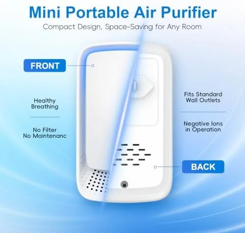 The Plug In Air Ionizers 4 Pack - Small Air Purifiers in real use