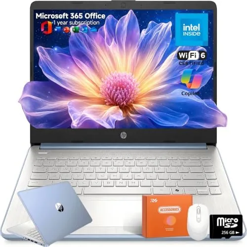 Overview of the HP 14 Laptop for Students and Home Use, Intel Processor