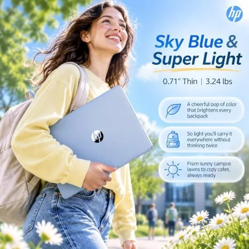 The HP 14 Laptop for Students and Home Use, Intel Processor in real use