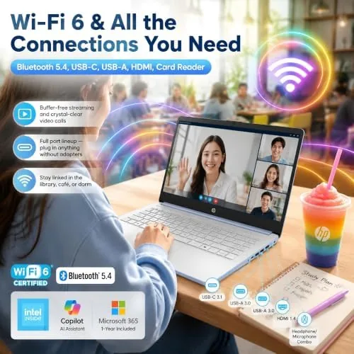 The HP 14 Laptop for Students and Home Use, Intel Processor compared in context