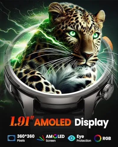 The DEKELIFE Smart Watches for Men,1.91''Military Smart Watch with 100+ Sport in real use