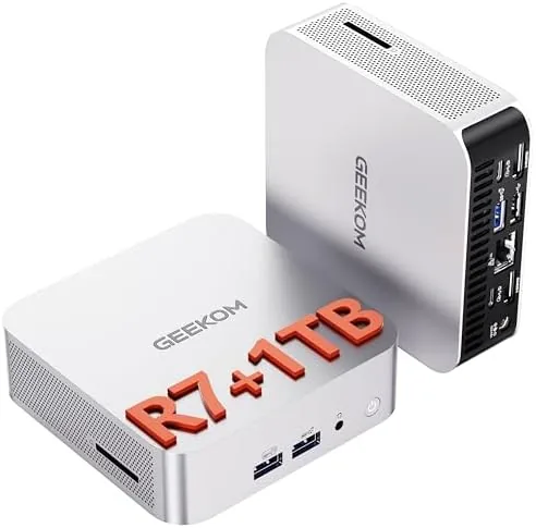 GEEKOM A6 Mini PC Review: Ryzen 7 6800H, USB4, and 8K Output