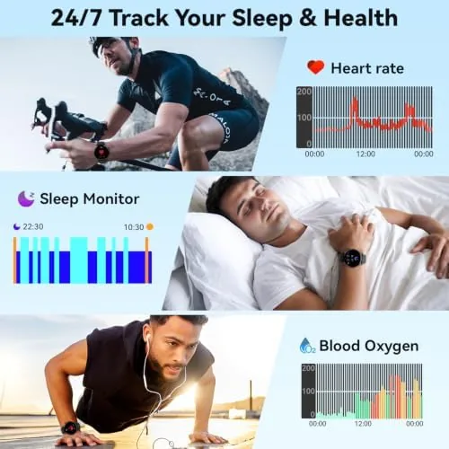 The Smart Watch for Men Women Answer/Make Call: Military Smart Watches in real use