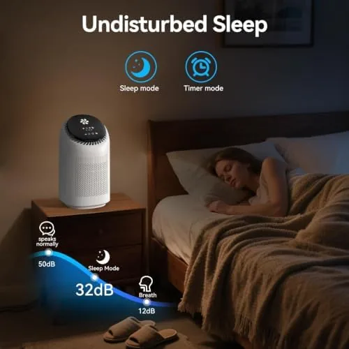 Another view of the Dehumidifier with Purification Function for Home, Small Dehumidifier for Bedroom
