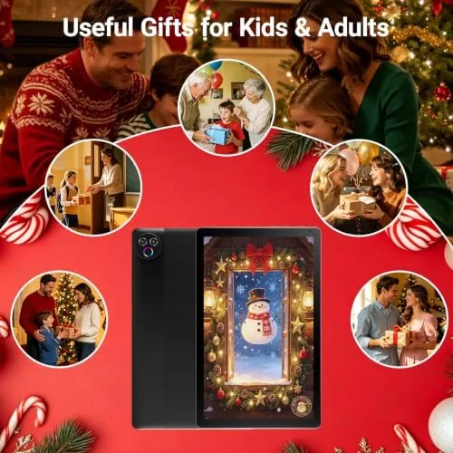 Close look at the Android 16 Tablet 10 Inch, 24GB RAM 64GB ROM 1TB,HD build quality