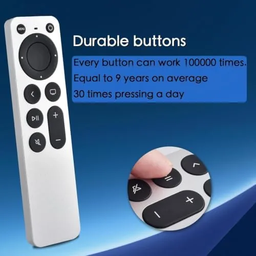 Another view of the Replacement for Apple TV Remote,for Apple 4K/ Gen 1 2