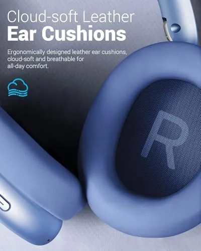 The Wentronic Y01 Wireless Noise Canceling Headphones Bluetooth 5.3 Over Ear in real use