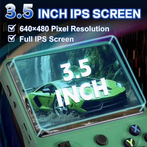 A classic platformer being played on the RG36PRO screen