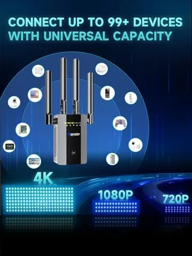 The 2026 New WiFi Extender Signal Booster for Home, 15715sq.ft Long in real use