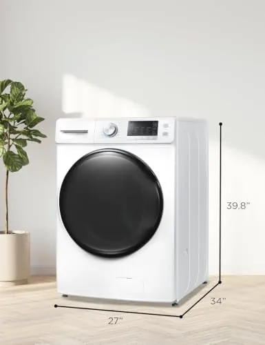Close look at the 4.5 Cu. Ft. Front Load Washer, 120V, BFLW45M, White | build quality