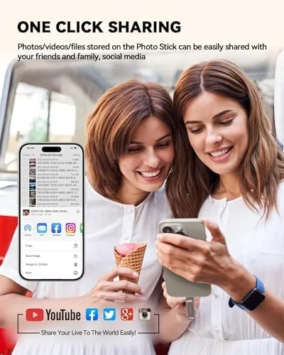 The MFi Certified 256GB iPhone Photo Stick, High-Speed USB Flash Drive compared in context